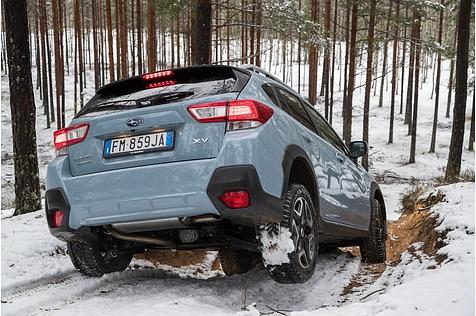Subaru XV 2.0i - der Allradantrieb verteilt seine Kraft variabel