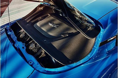 Der Motor ist gut versteckt