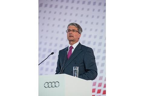 Porsche entwickelt gemeinsam mit Audi die Premium Platform Electric, kurz PPE, auf der zwei Audi- und eine Porsche-Baureihe geplant sind. Das Verhältnis Blumes zu Audi-Chef Rupert Stadler (Foto) ist gut