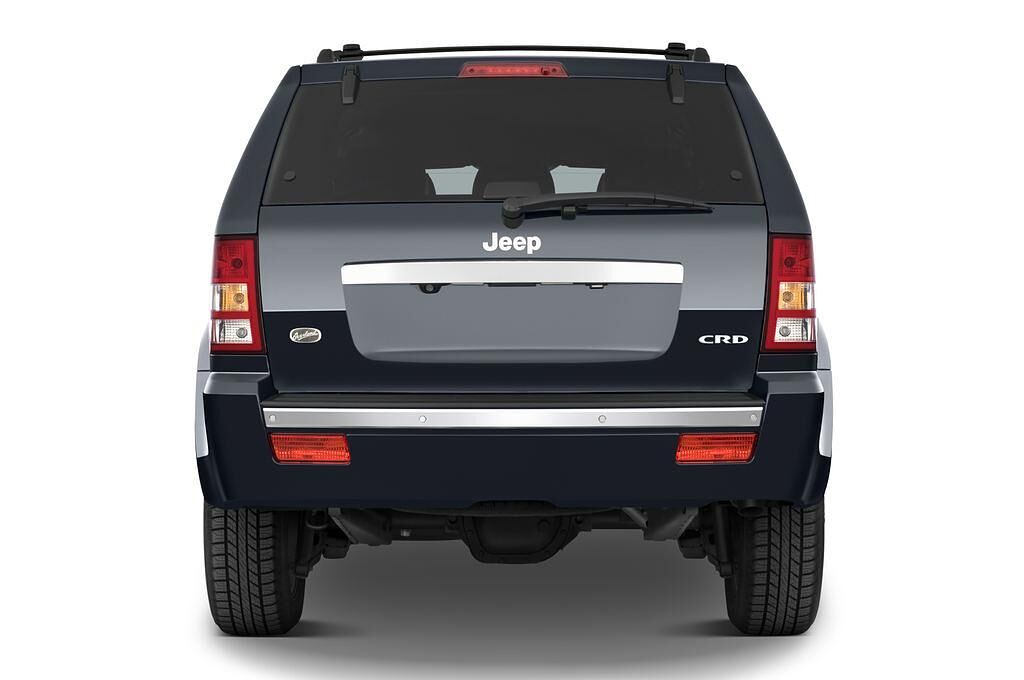 Jeep Grand Cherokee (Baujahr 2010) Overland 5 Türen Heckansicht