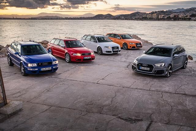 Der RS4 hat eine lange Tradition