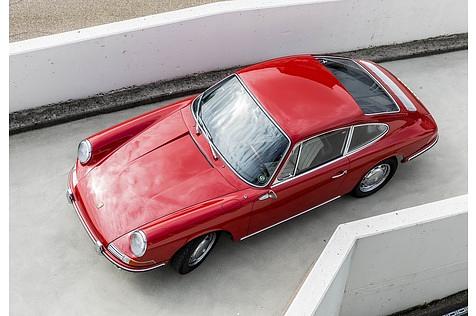 Porsche 901 Nr. 57 in perfektem Zustand