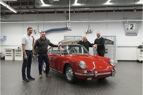Porsche 901 Nr. 57 - nach der Restauration