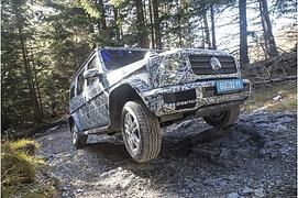 Prototypenerprobung Mercedes G-Klasse - Klettermaxe auf Abwegen