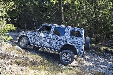 Mercedes G-Klasse 2018 - rund 27 cm Bodenfreiheit