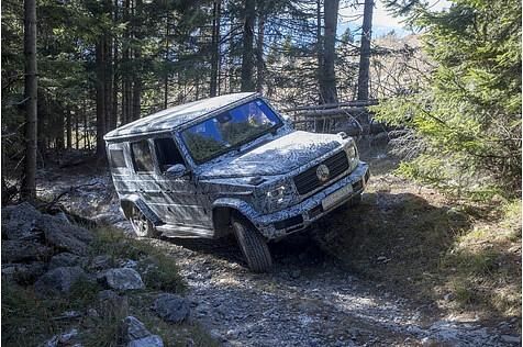 Mercedes G-Klasse 2018 - rund elf Zentimeter breiter als bisher