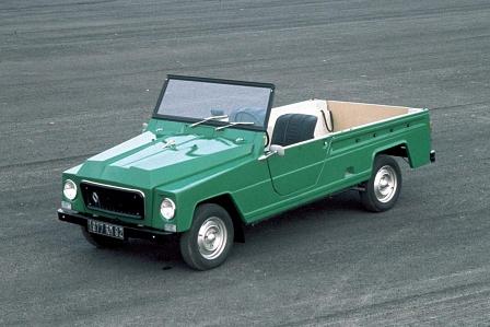 In den 70er brachte Renault verschiedene Open-Air-Versionen.