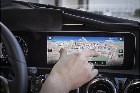 Mercedes A-Klasse 2018 - jetzt auch mit Touchfunktion