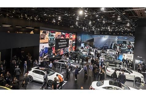 Mercedes Stand NAIAS 2018