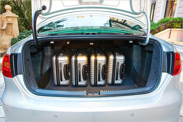 In den Kofferraum passen 510 Liter