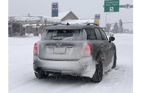 Mini Cooper S E Countryman All4 Yosemite Nationalpark