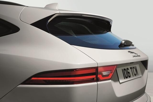 Detailaufnahme des Dachspoilers