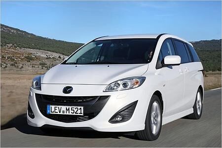 Mazda 5 mit neuem 1,6-Liter-Diesel im Test: Ein Van wie ein Vulkan?