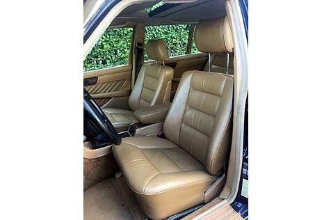 Mercedes 560 SEL Baureihe W 126 - Lederinterieur ab Werk