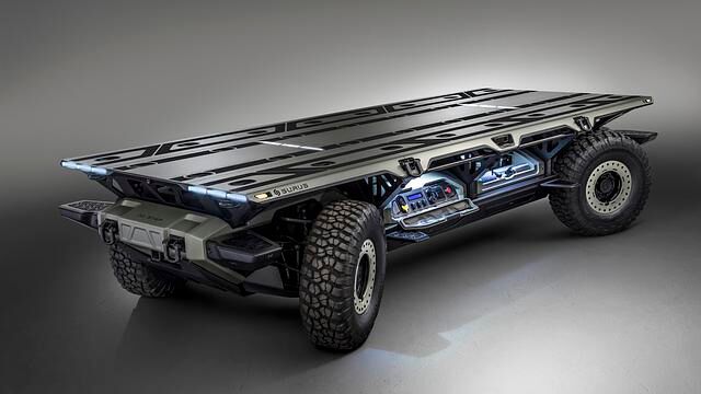GM-Studie Surus - Transport auf dem „Skateboard“