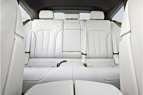 BMW 640i xDrive Gran Turismo - die Rücksitze lassen sich elektrisch verstellen
