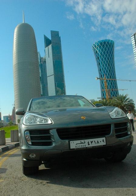 Katar Motor Show: Porsche Cayenne in Doha