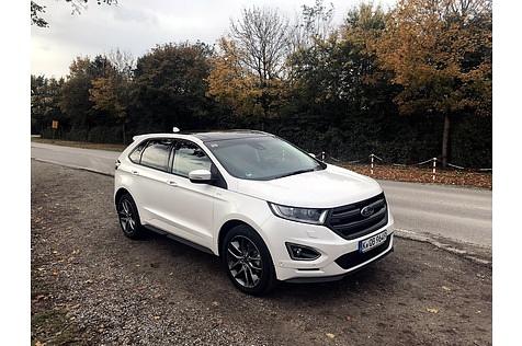 Ford Edge 2.0 TDCi - 4,81 Meter lang tritt er gegen BMW X5 und VW Touareg an