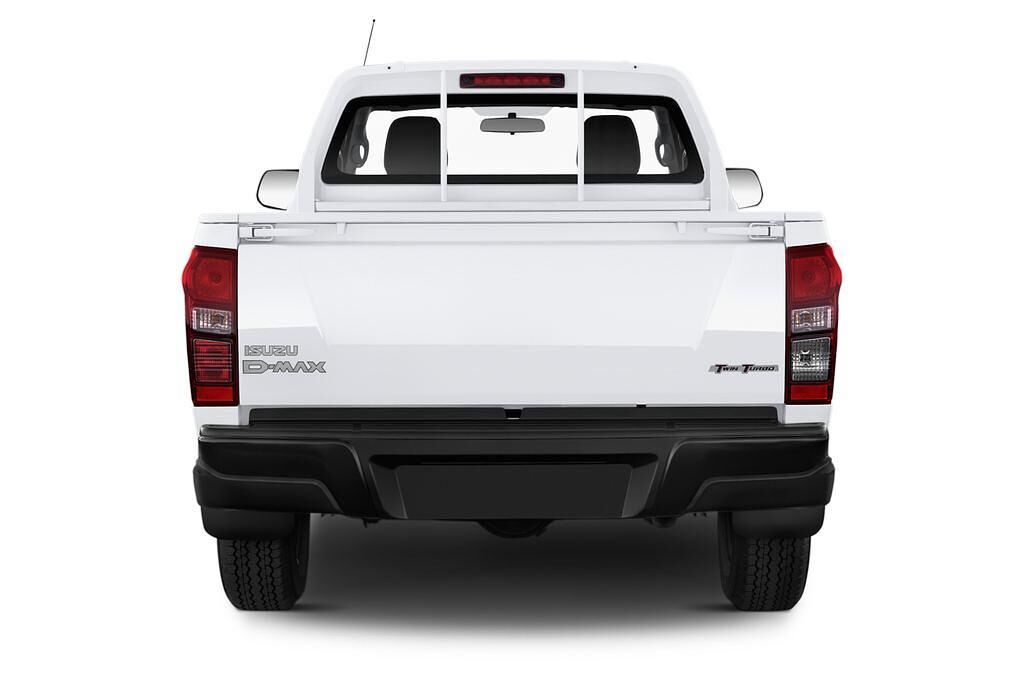 Isuzu D-Max (Baujahr 2015) 2.5 4Wd Basis Single Cab 3.5T 2 Türen Heckansicht