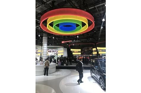 Daihatsu Messestand - gehört längst zur Toyota-Familie