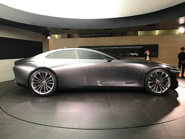 Gäbe es auf der Messe einen Design-Preis zu verleihen, er ginge sicher an Mazda
