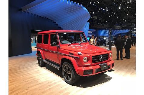 Mercedes G-Klasse - vorletzter Messeauftritt im alten Look