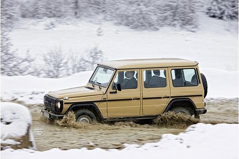 Mercedes G-Klasse - stark im Gelände