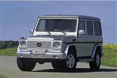 Mercedes G-Klasse - im Laufe der Jahre immer wieder leicht überarbeitet