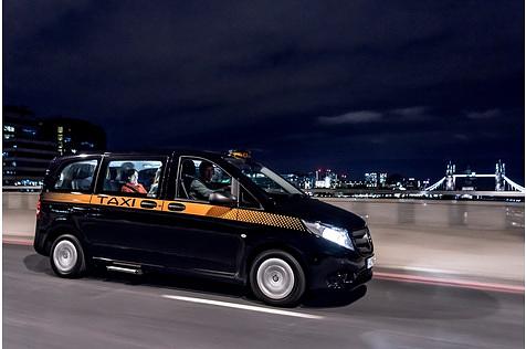 Taxi Mercedes Vito London