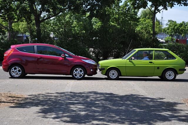 Generation sieben (links) und Generation eins (rechts)