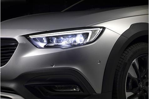 Das LED-Matrixlicht hat jeweils 16 Dioden