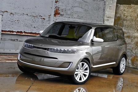 Tochtermarke Kia präsentierte in Detroit die aufsehenerregende Studie KV7 concept