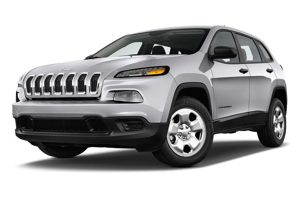 Jeep Cherokee (Baujahr 2014) Longitude 5 Türen seitlich vorne mit Felge