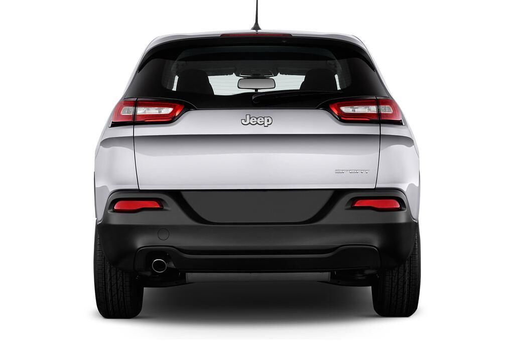 Jeep Cherokee (Baujahr 2014) Longitude 5 Türen Heckansicht