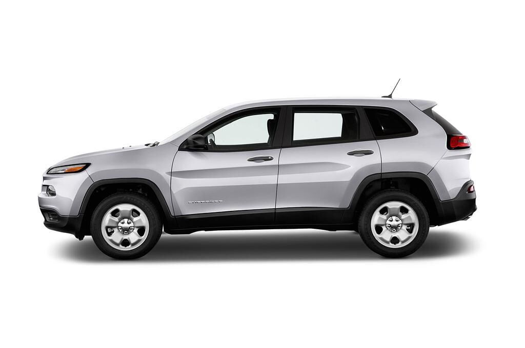 Jeep Cherokee (Baujahr 2014) Longitude 5 Türen Seitenansicht