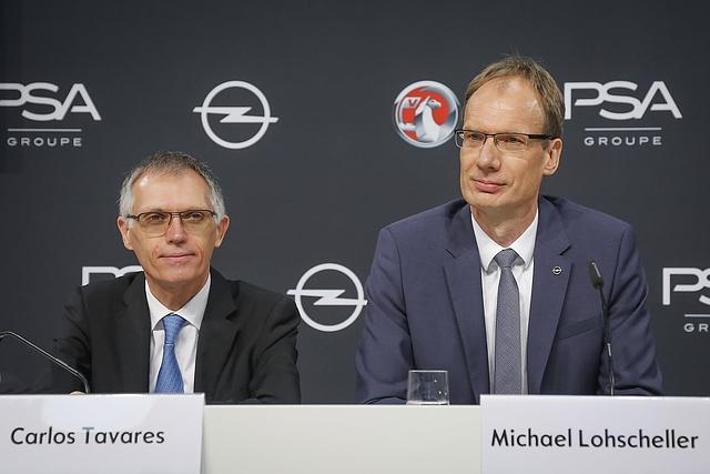 Tavares (links) und Lohscheller entscheiden in der zweiten Jahreshälfte über den Opel-Export