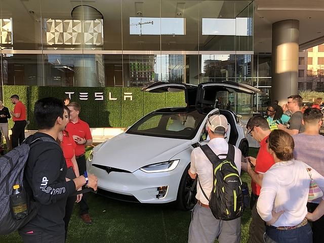 Tesla Stand SXSW