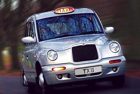 Auch das London Taxi muss nicht immer schwarz sein: © LTI Limited reproduced with permission.