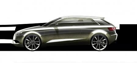 Skizze Audi A3 2012