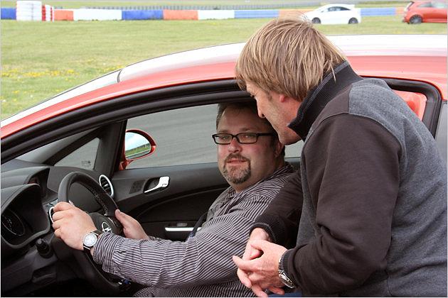 Tipps vom Profi: Winkelhock mit Redakteur Henry Dinger