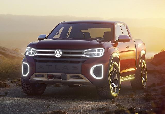 VW Atlas Tanoak - erstmals in New York zu sehen