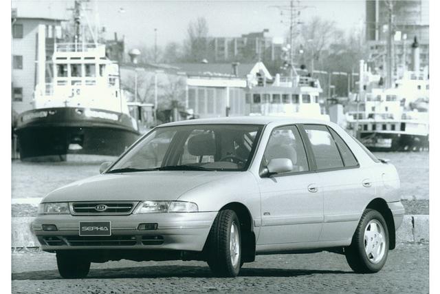 Der Sephia war 1993 das erste Kia-Modell in Deutschland