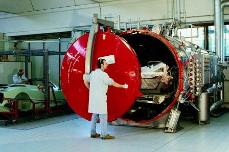 Sportwagenmanufaktur Pagani in Modena