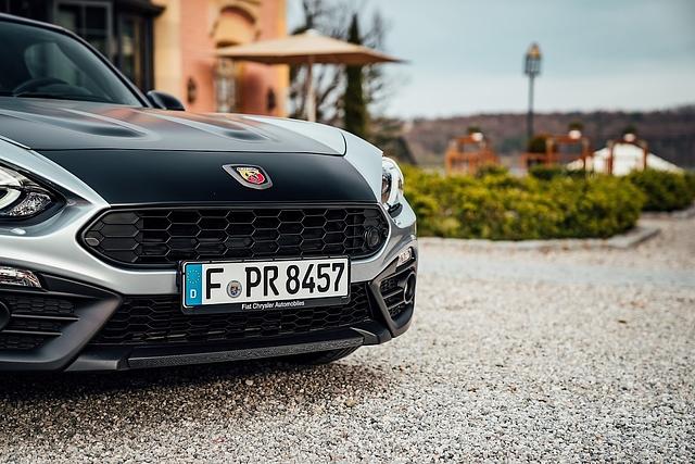 Der Skorpion prangt auf der Motorhaube