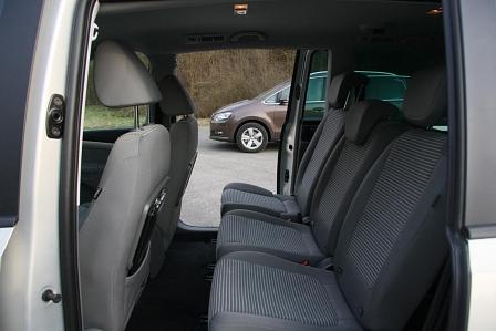 Vergleich Seat Alhambra gegen VW Sharan