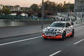 Audi E-Tron - Leichter Laden