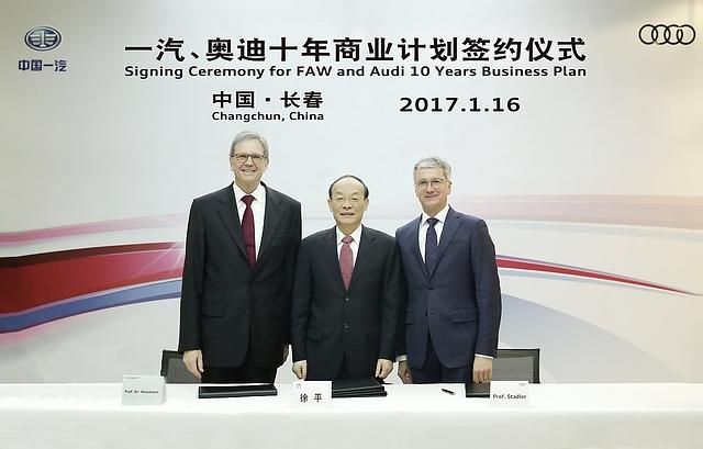Audi in China - hier wird das Geld verdient - auch bei Audi