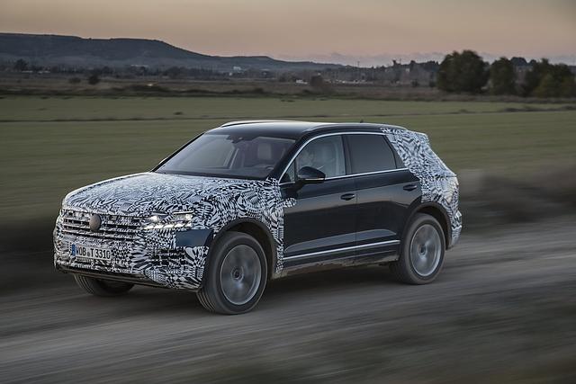 VW Touareg 3.0 TDI 2018 - der Basisdiesel wird 241 PS und 500 Nm leisten