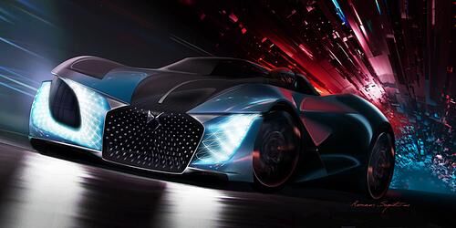 Konzeptauto DS X E-Tense - In jeder Hinsicht extrem