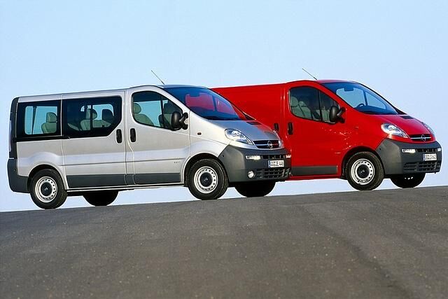 Opel Vivaro Combi und Kastenwagen ab 2001